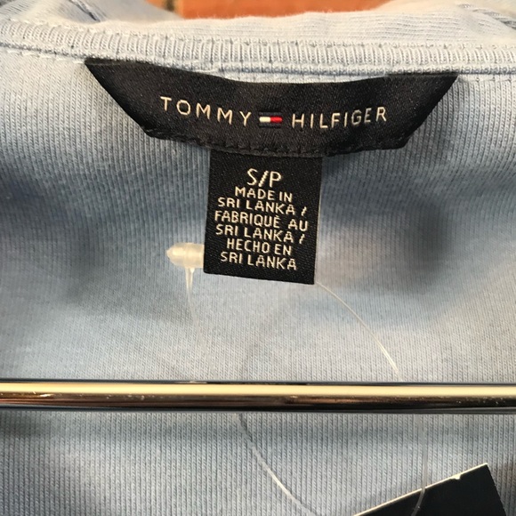Tommy Hilfiger Light Blue Polo SZ-SP - Picture 5 of 5